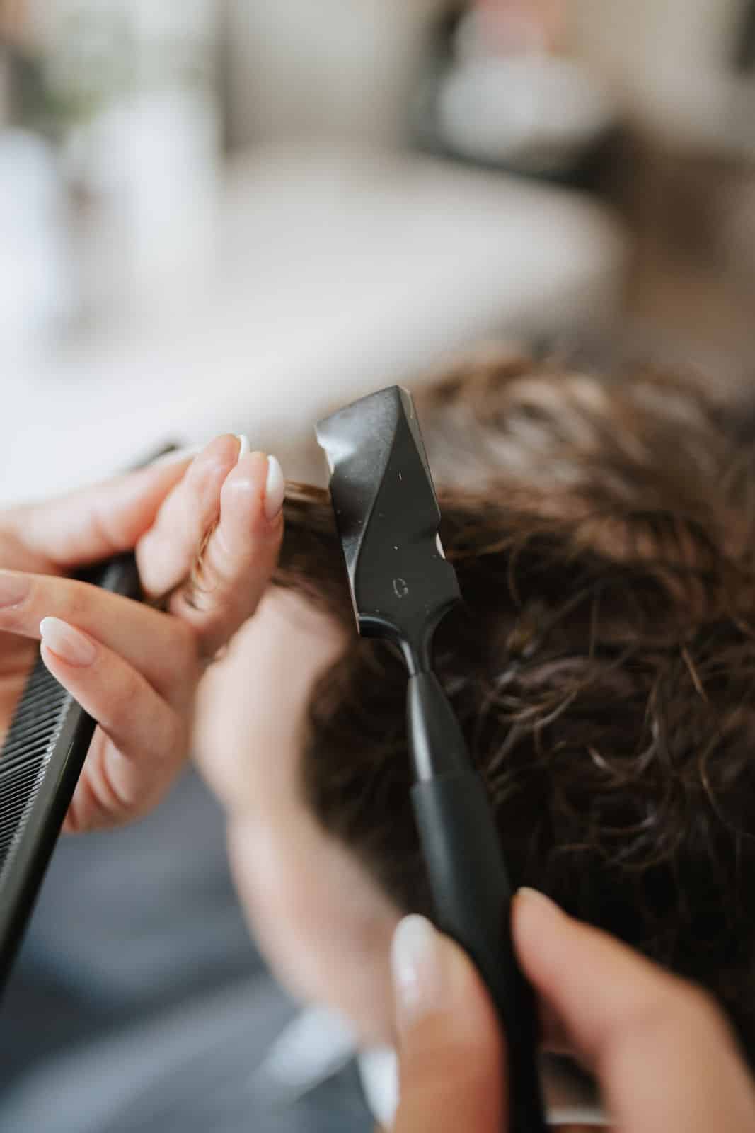 Calligraphy Cut Behandlung bei Helena Conzen Hairdesign in Bochum